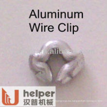 Clips de alambre de aluminio